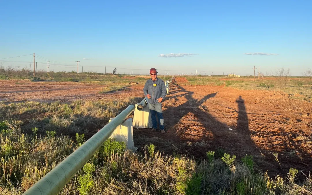 Installing Fiberglass Pipelines for Oil Transport in Remote Areas