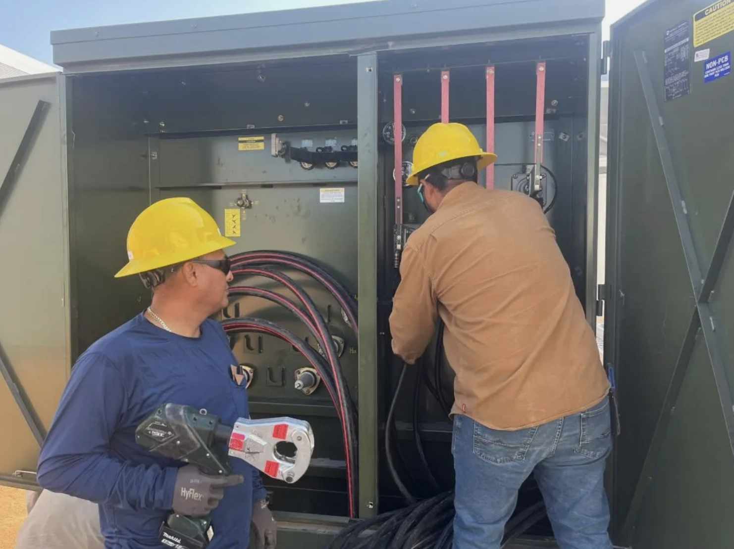 TF Electrical Completes Bitcoin Mine