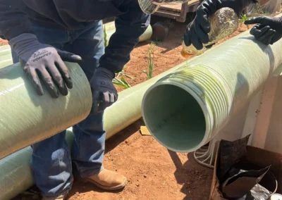 The Fabrication and Installation of Fiberglass Piping