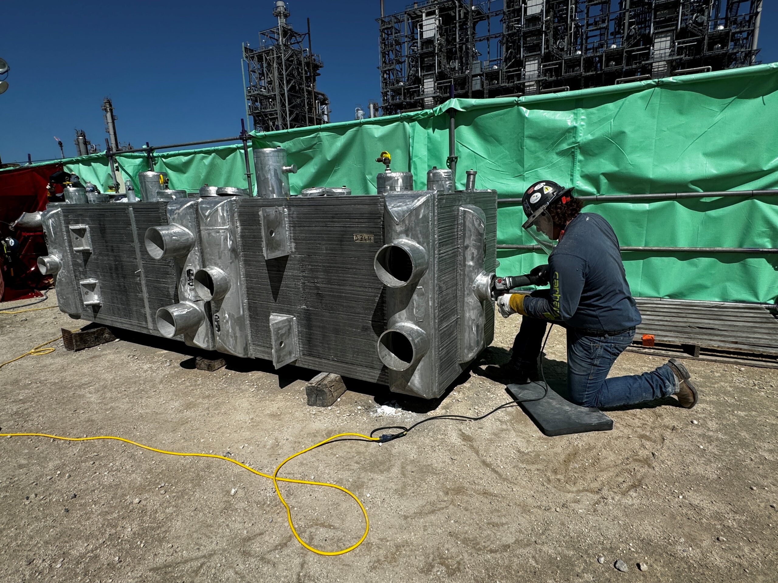 INEOS Brazed Aluminum Heat Exchanger